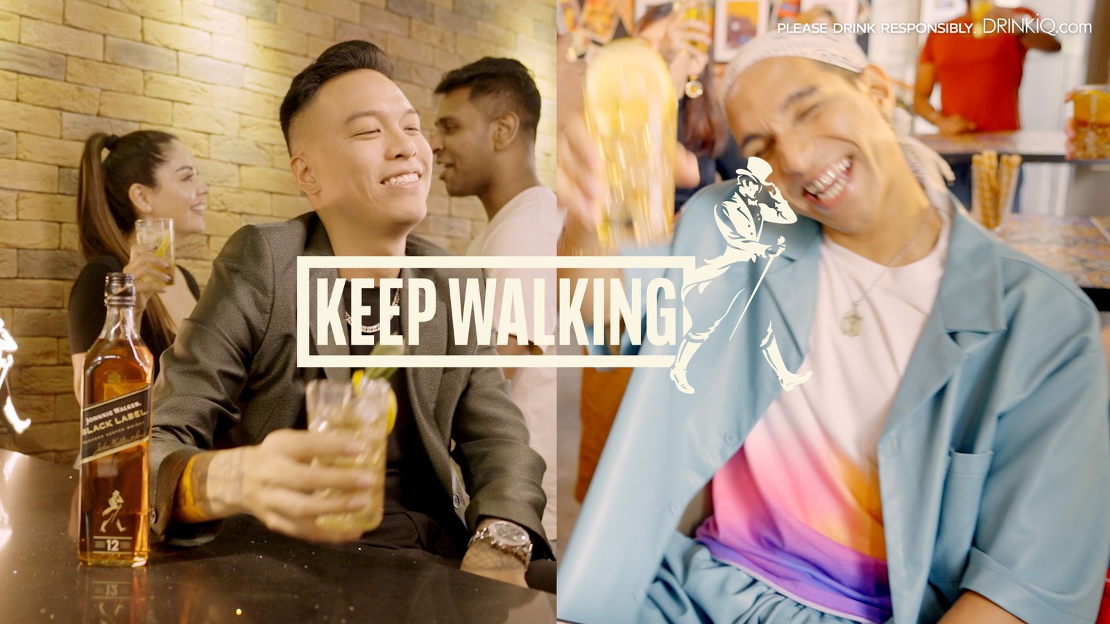 Johnathan Chua & Yung Raja cheers together